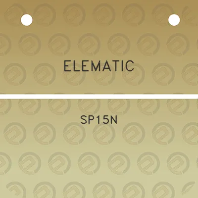 elematic-sp15n