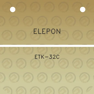 elepon-etk-32c