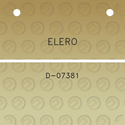 elero-d-07381