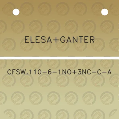 elesaganter-cfsw110-6-1no3nc-c-a