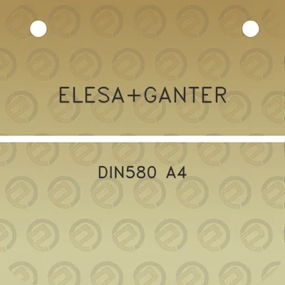 elesaganter-din580-a4