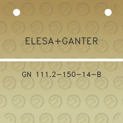 elesaganter-gn-1112-150-14-b