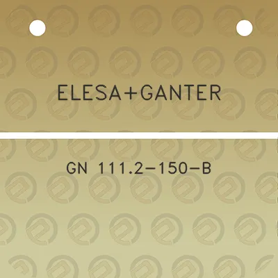 elesaganter-gn-1112-150-b