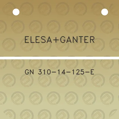 elesaganter-gn-310-14-125-e