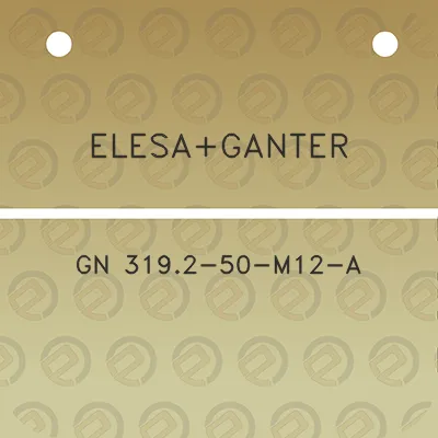 elesaganter-gn-3192-50-m12-a