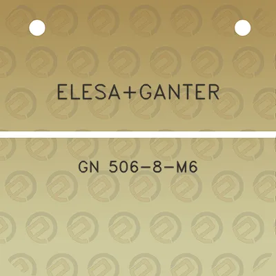 elesaganter-gn-506-8-m6