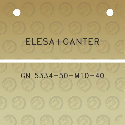 elesaganter-gn-5334-50-m10-40