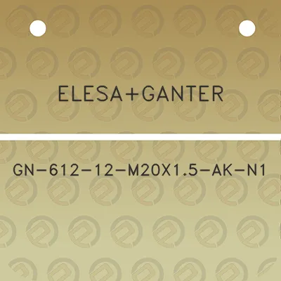 elesaganter-gn-612-12-m20x15-ak-n1