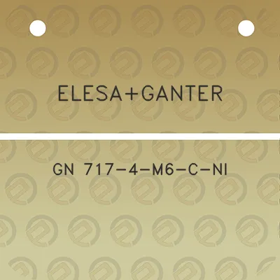 elesaganter-gn-717-4-m6-c-ni