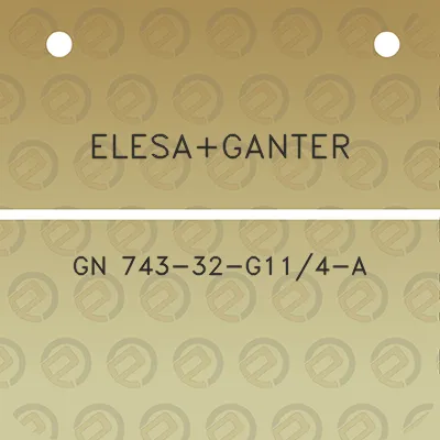 elesaganter-gn-743-32-g114-a