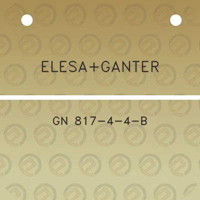 elesaganter-gn-817-4-4-b