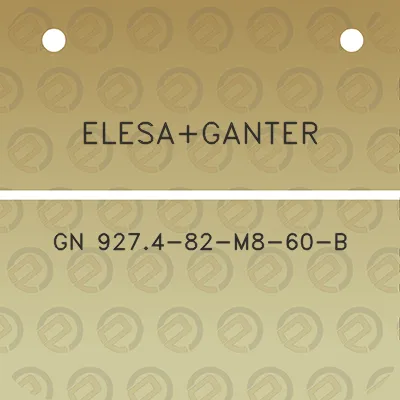 elesaganter-gn-9274-82-m8-60-b