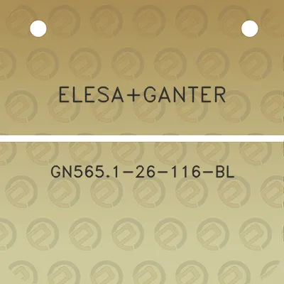 elesaganter-gn5651-26-116-bl