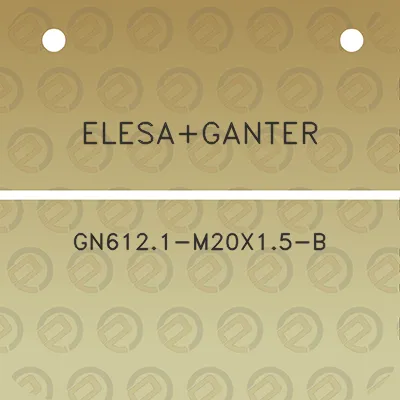 elesaganter-gn6121-m20x15-b