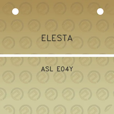 elesta-asl-e04y