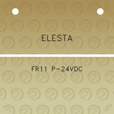 elesta-fr11-p-24vdc