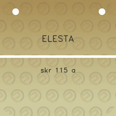 elesta-skr-115-a