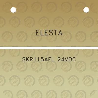 elesta-skr115afl-24vdc