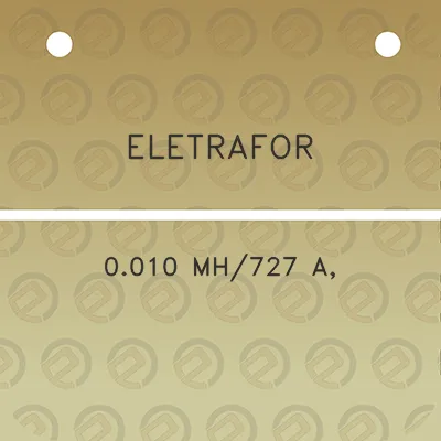 eletrafor-0010-mh727-a