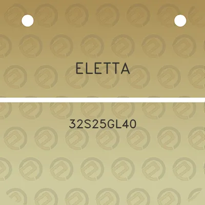 eletta-32s25gl40