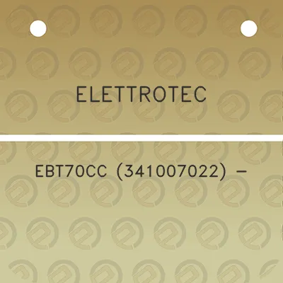 elettrotec-ebt70cc-341007022