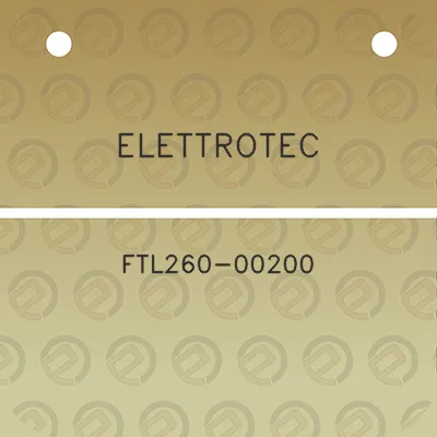 elettrotec-ftl260-00200