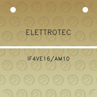 elettrotec-if4ve16am10