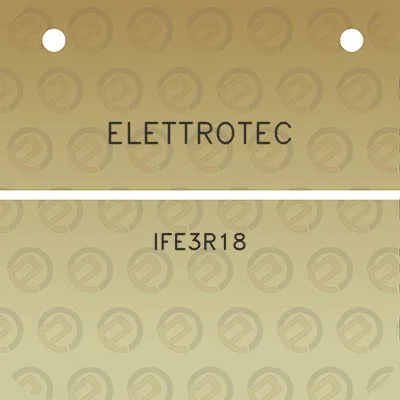 elettrotec-ife3r18