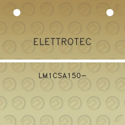 elettrotec-lm1csa150