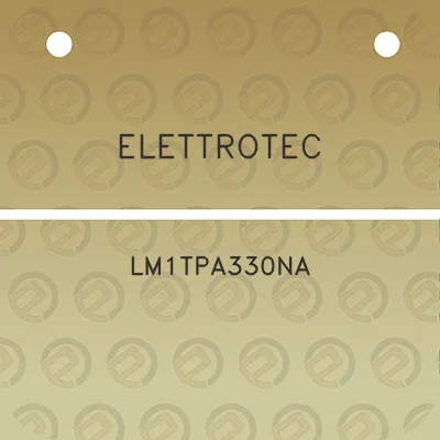 elettrotec-lm1tpa330na