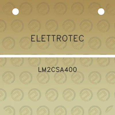 elettrotec-lm2csa400