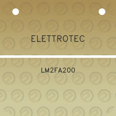 elettrotec-lm2fa200