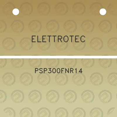 elettrotec-psp300fnr14