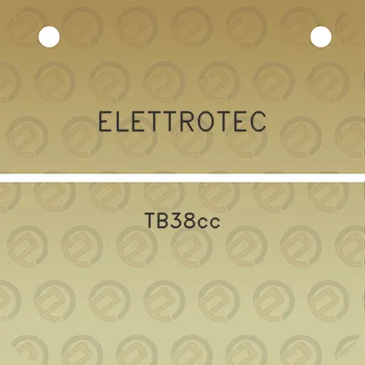 elettrotec-tb38cc