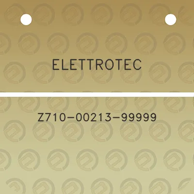 elettrotec-z710-00213-99999