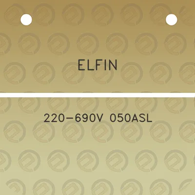 elfin-220-690v-050asl