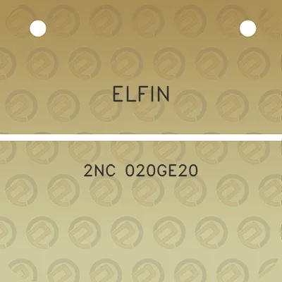 elfin-2nc-020ge20