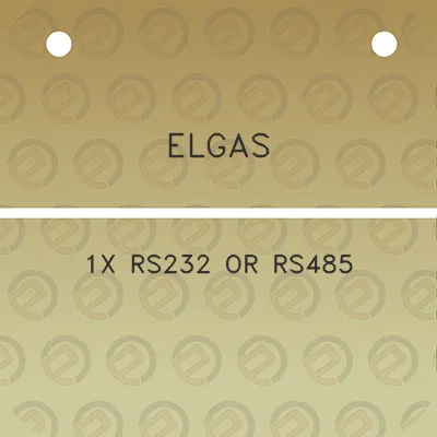 elgas-1x-rs232-or-rs485