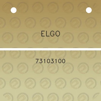 elgo-73103100