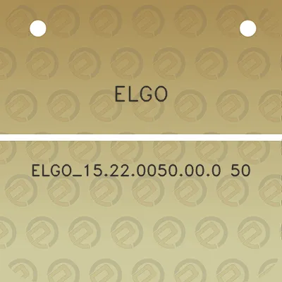 elgo-elgo_15220050000-50