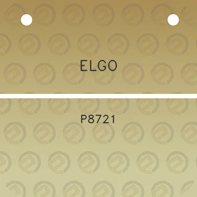 elgo-p8721