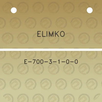 elimko-e-700-3-1-0-0