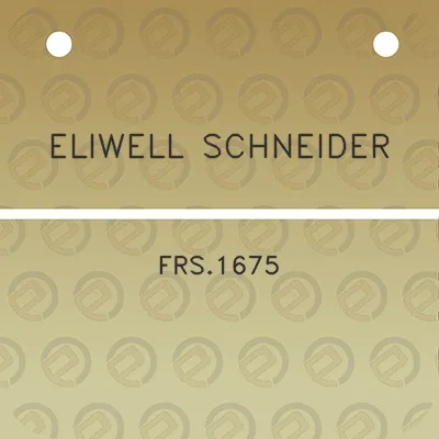 eliwell-schneider-frs1675