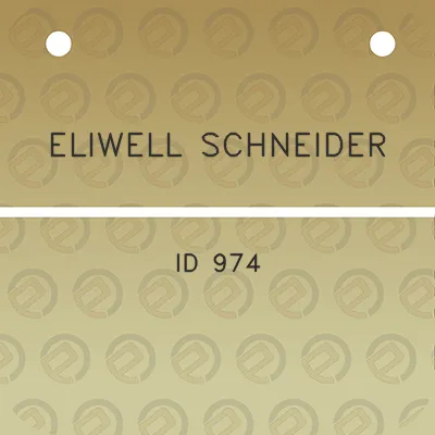 eliwell-schneider-id-974