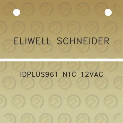 eliwell-schneider-idplus961-ntc-12vac