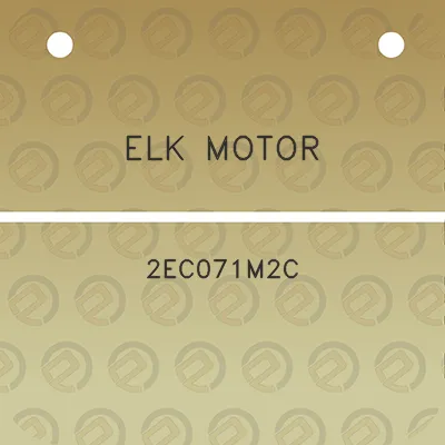 elk-motor-2ec071m2c