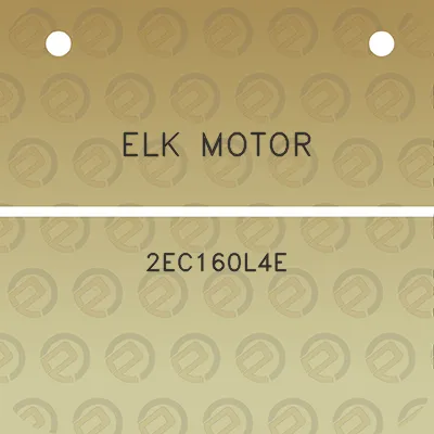 elk-motor-2ec160l4e