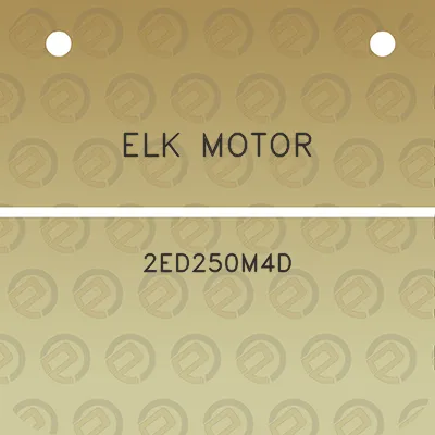 elk-motor-2ed250m4d