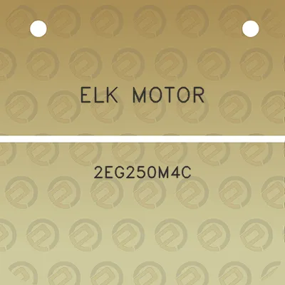 elk-motor-2eg250m4c