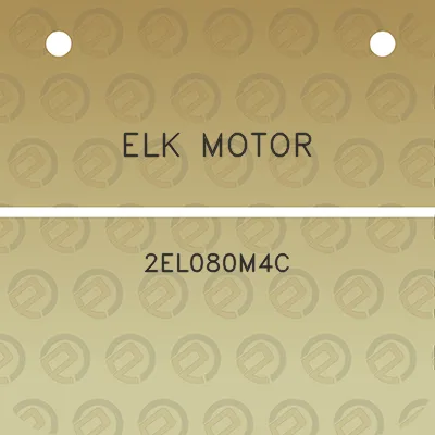 elk-motor-2el080m4c